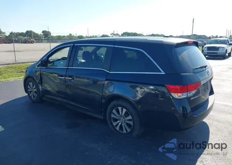 2016 Honda Odyssey Ex-L from USA, damaged, VIN 5FNRL5H64GB114938